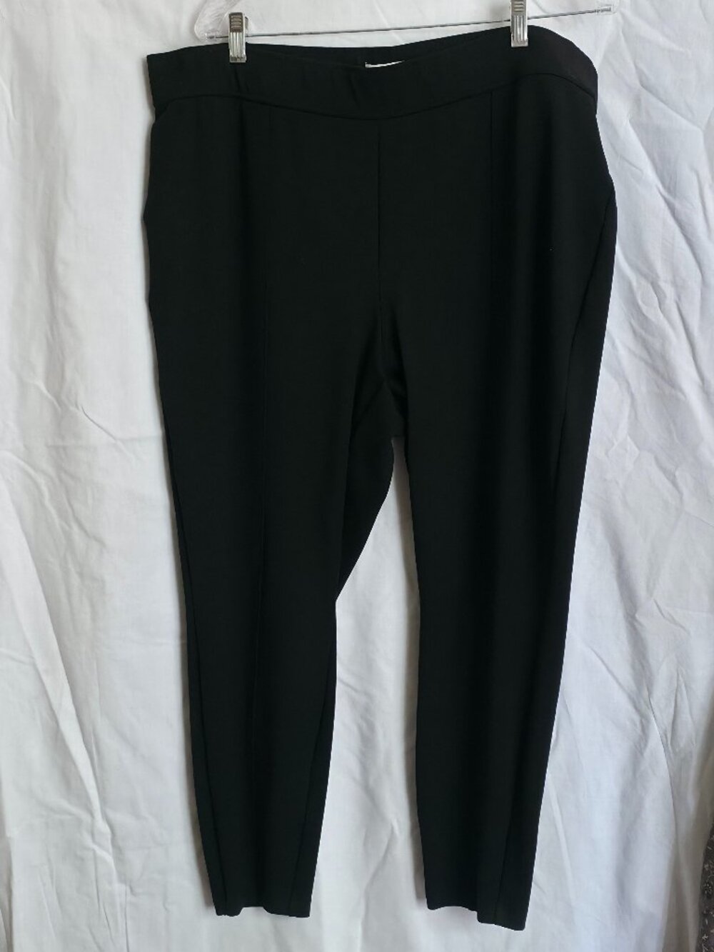 Sejour Women's Black Stretch Pants